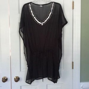 Swimsuit Coverup, Black